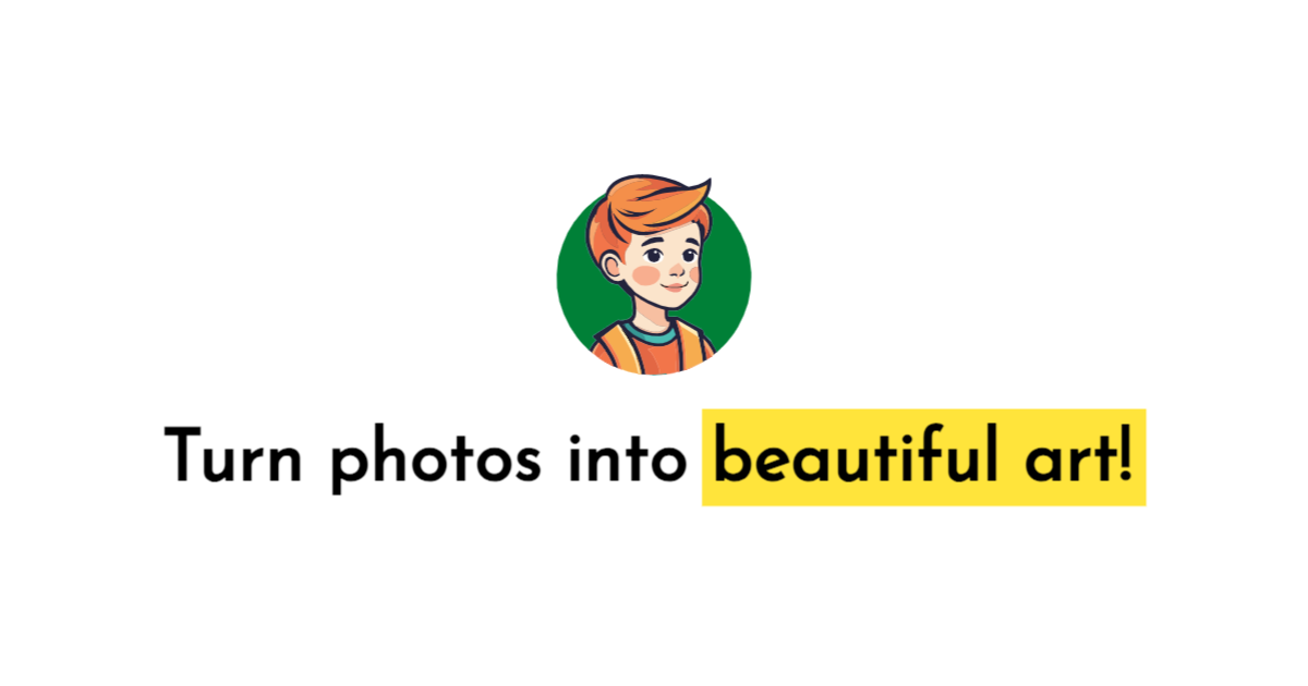 PortraitArt: Turn your photos into beautiful art!