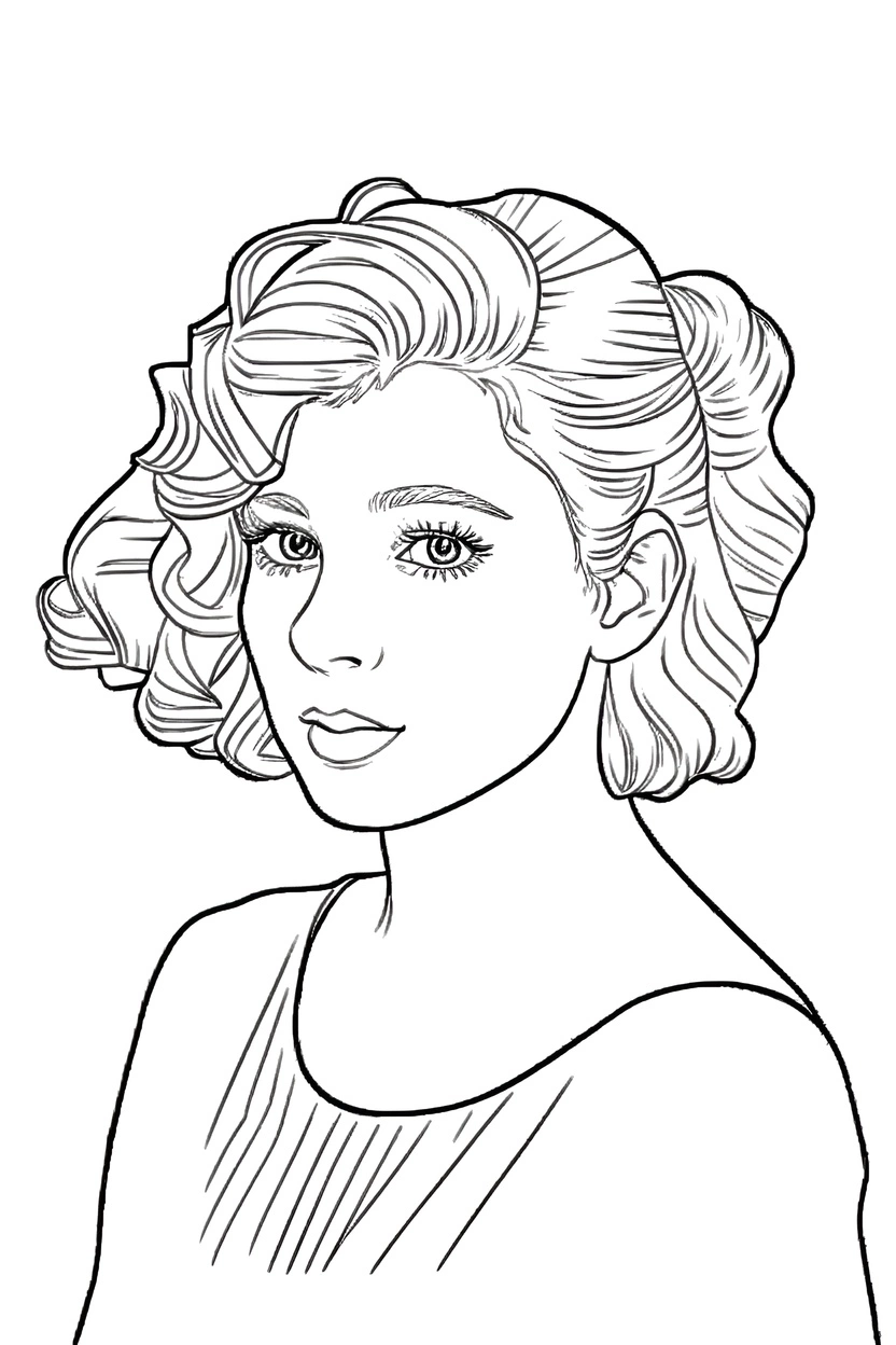 Photo to Coloring Page