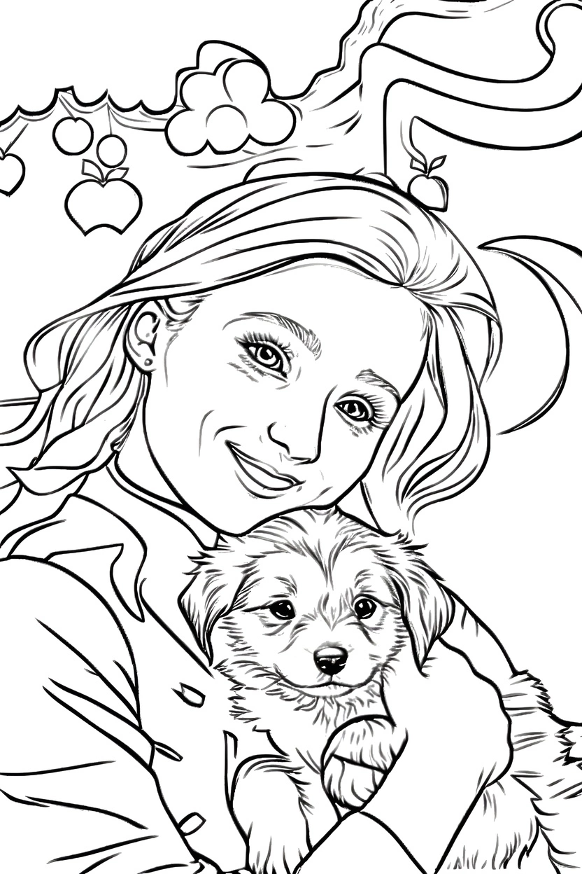 Photo to coloring page