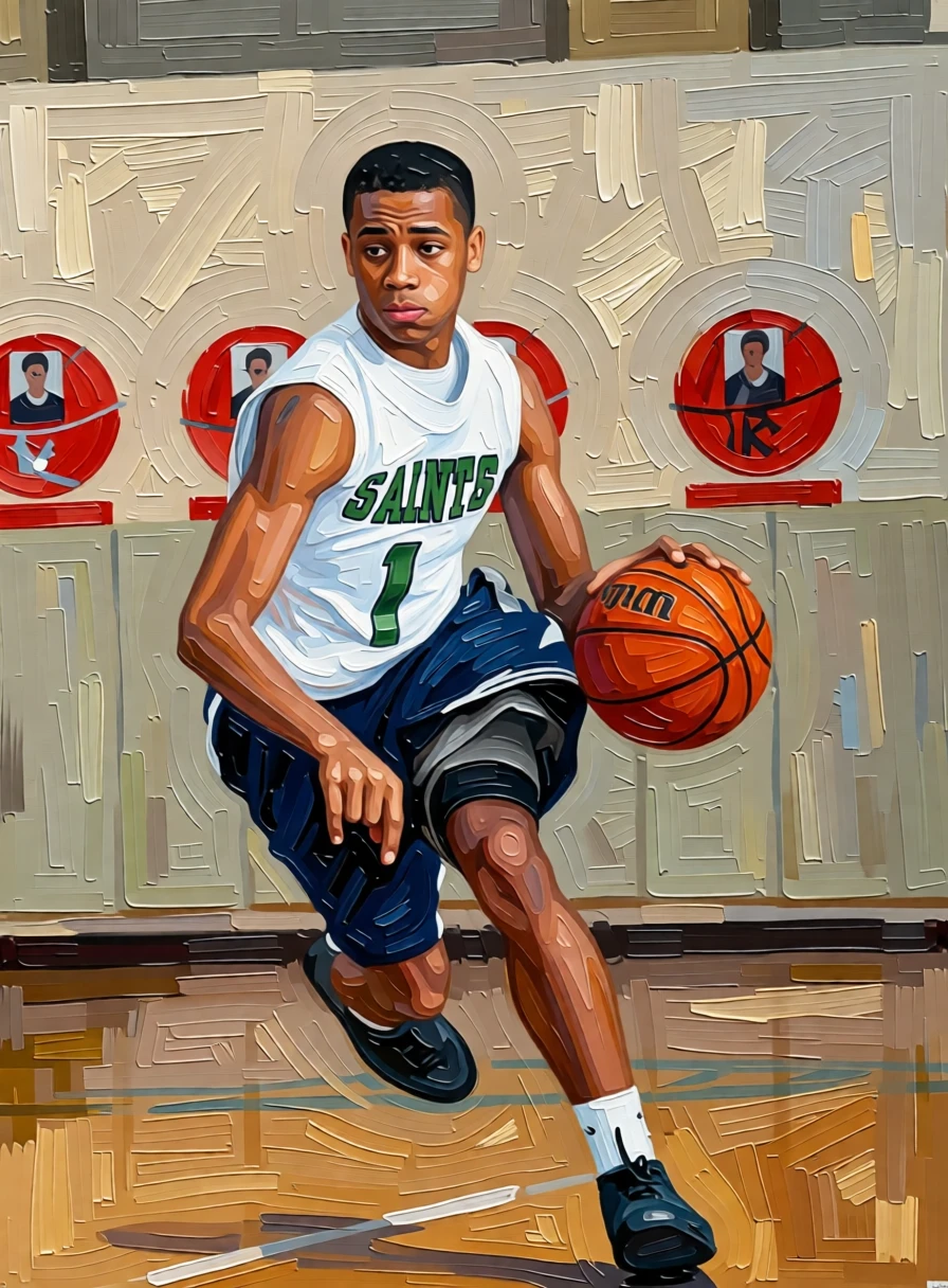 Acryclic Painting generated by PortraitArt