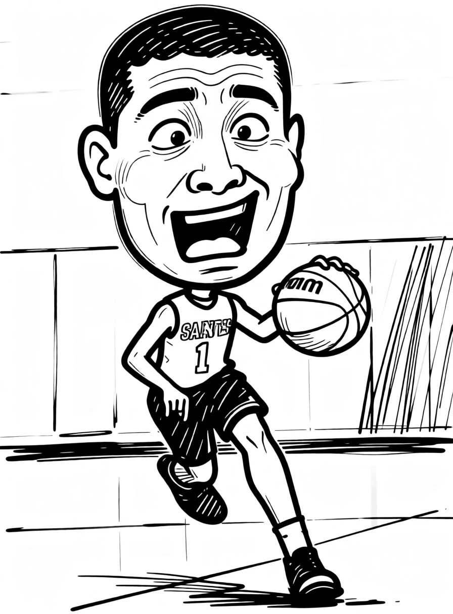 Caricature Bold Line generated by PortraitArt