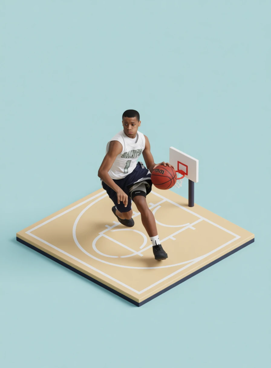 Isometric Miniature generated by PortraitArt