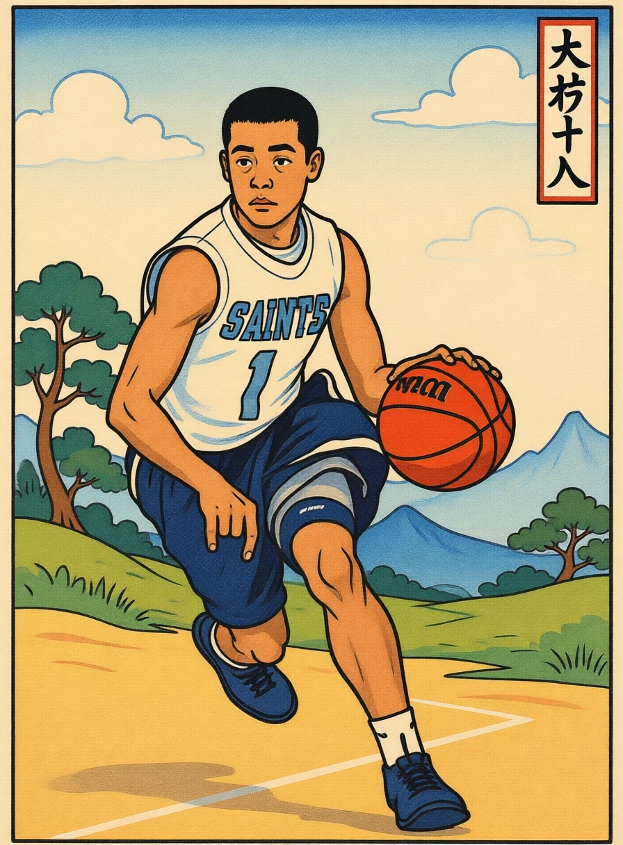 Ukiyo-e (Japanese) generated by PortraitArt