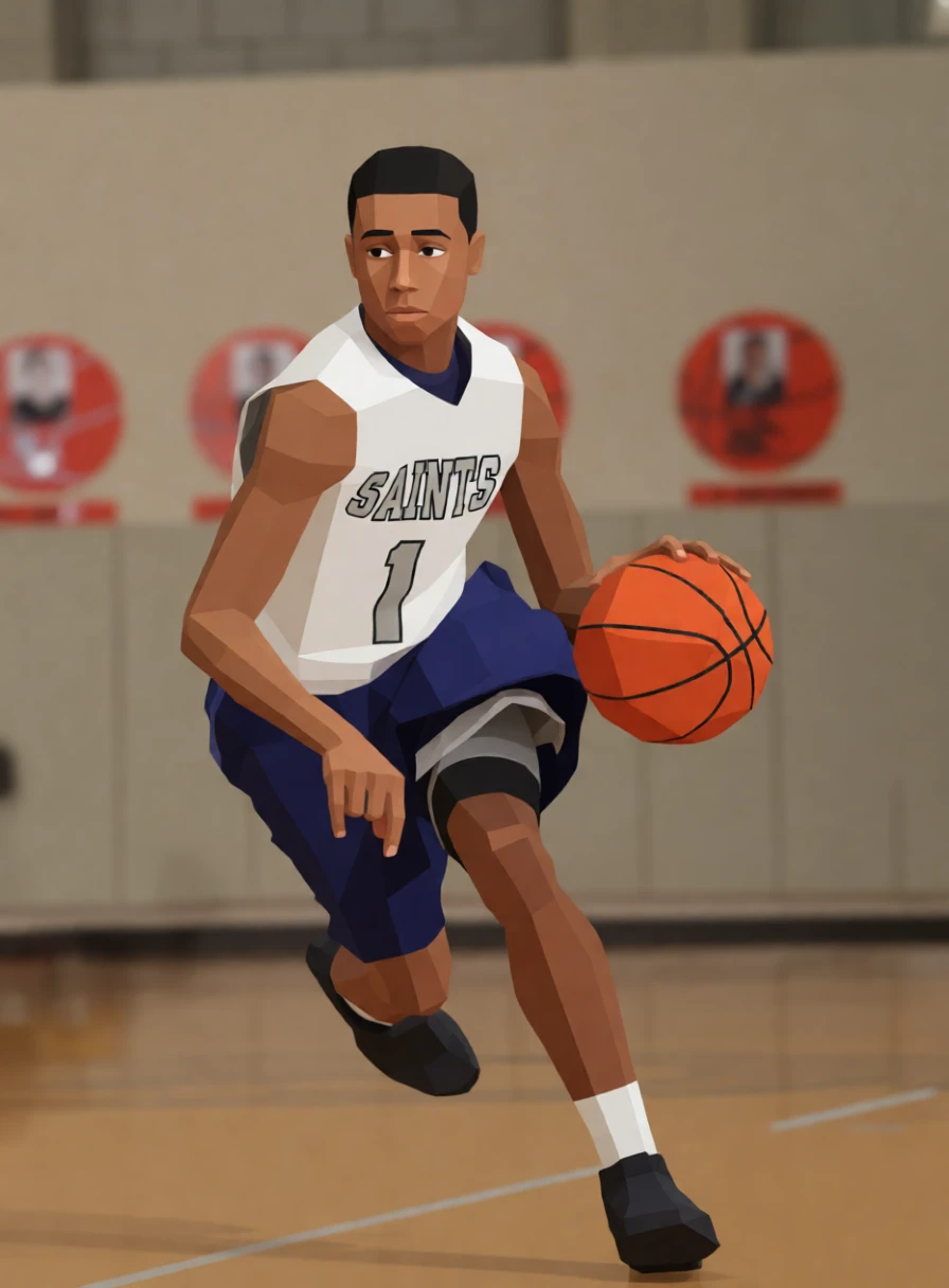 Low-Polygon generated by PortraitArt