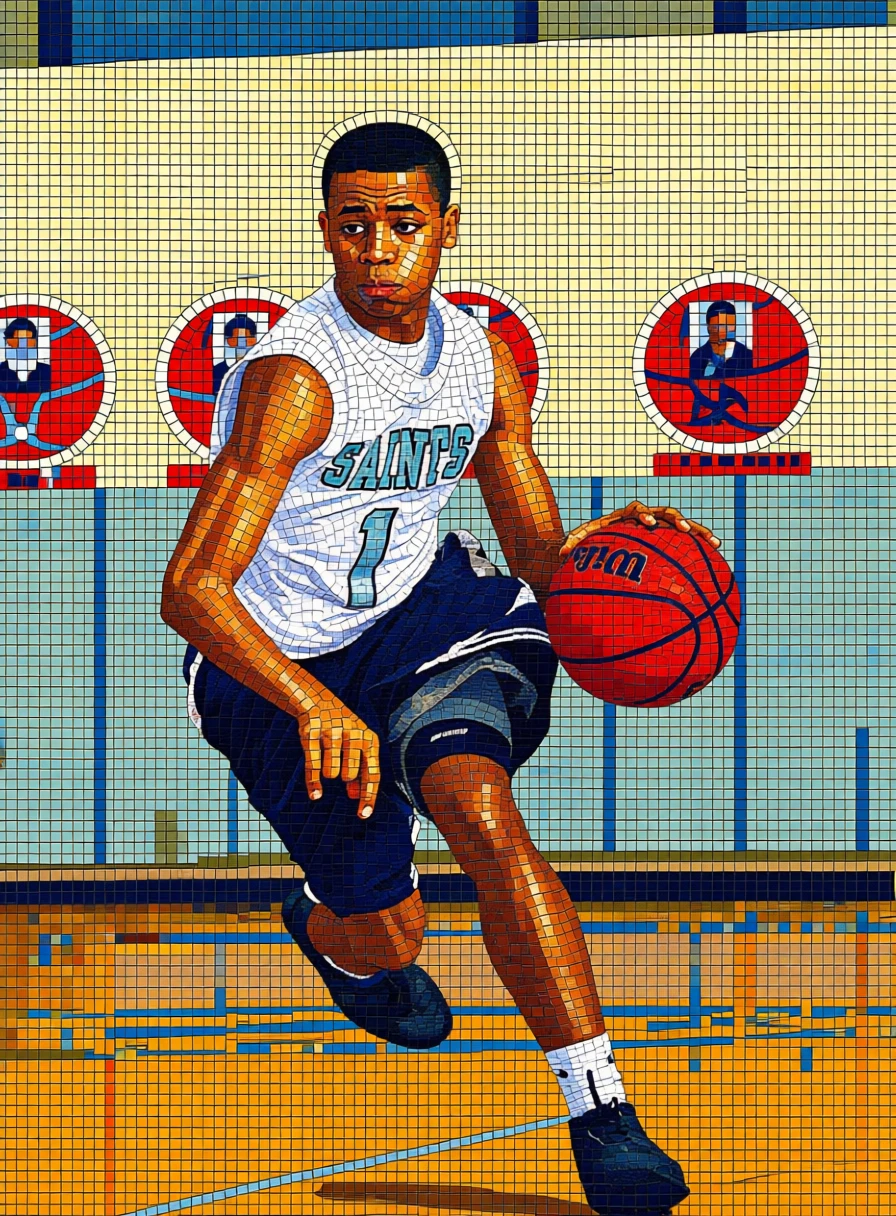 Mosaic Art generated by PortraitArt