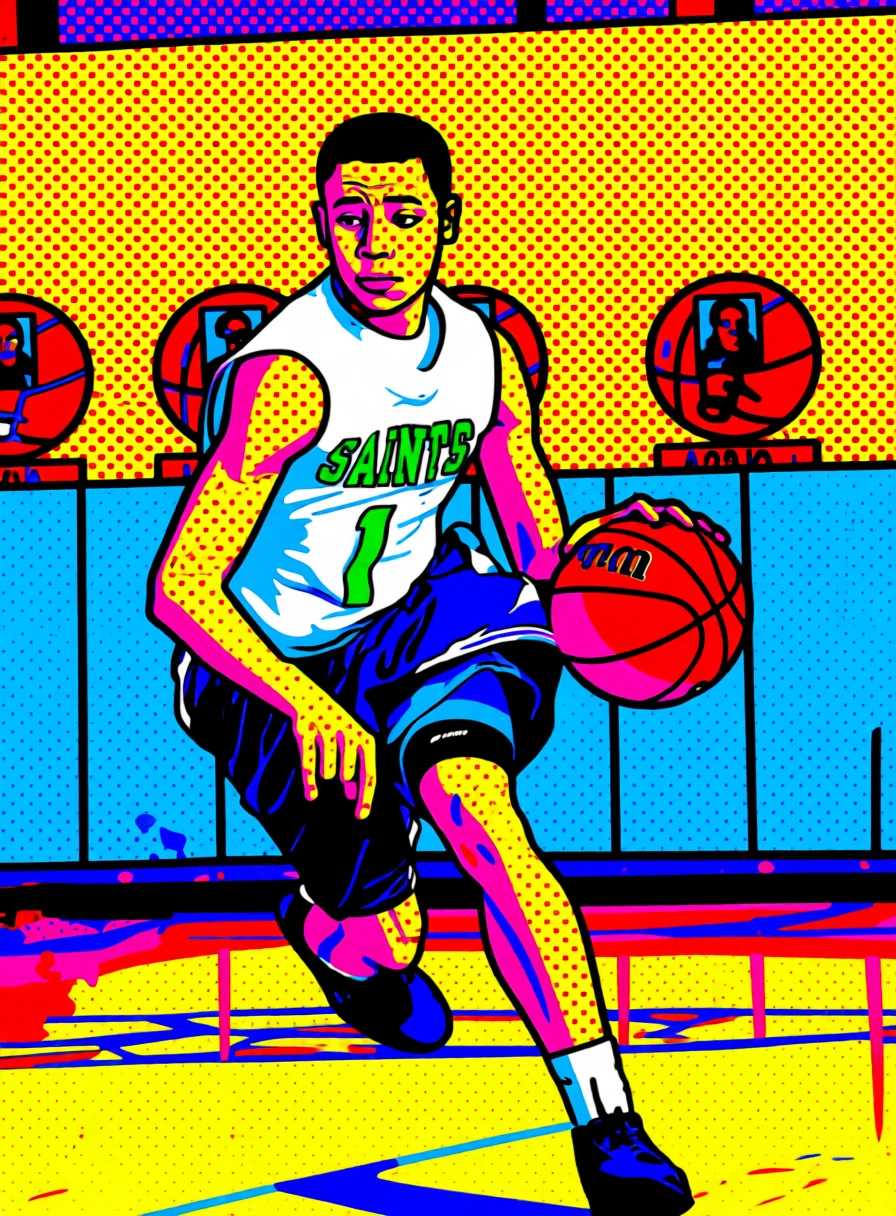 Halftone Pop Art generated by PortraitArt