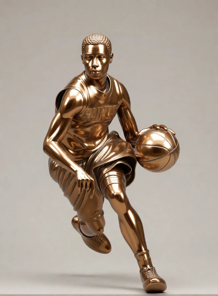 Bronze Sculpture generated by PortraitArt