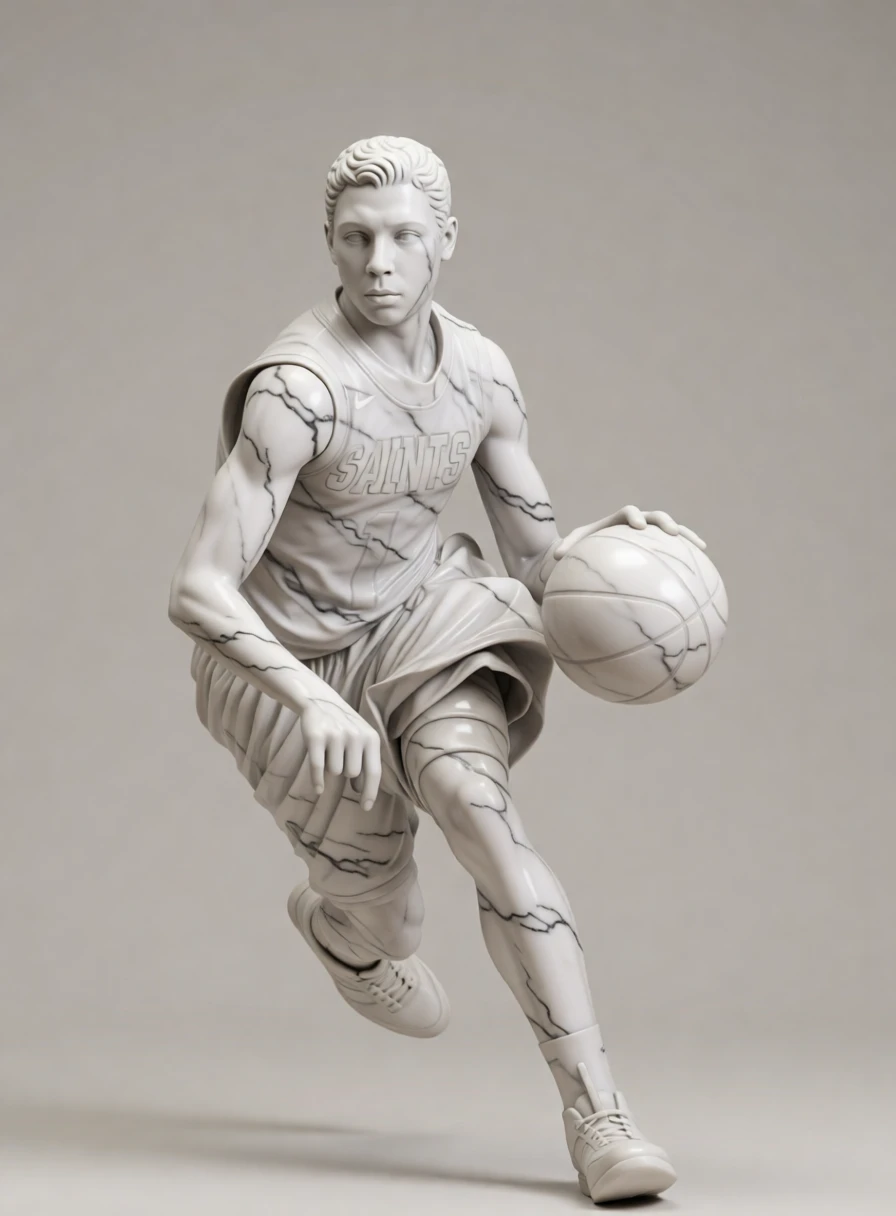 Marble Sculpture generated by PortraitArt