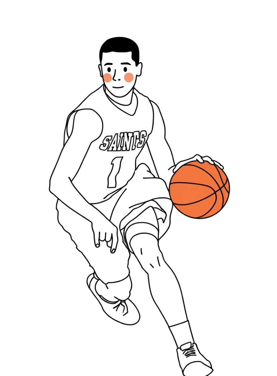 Warm Line Portraits generated by PortraitArt