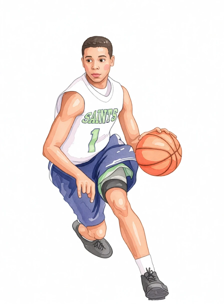 Watercolor Illustration generated by PortraitArt