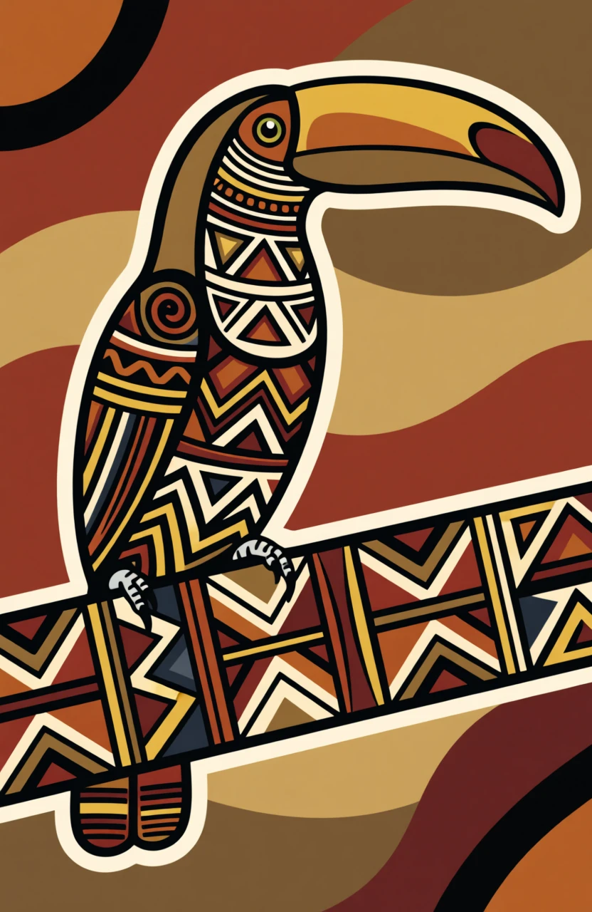 Tribal Art (African) generated by PortraitArt