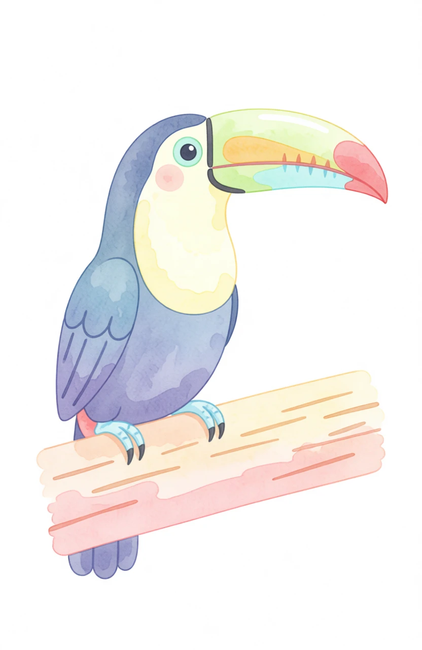 Cartoon Watercolor generated by PortraitArt