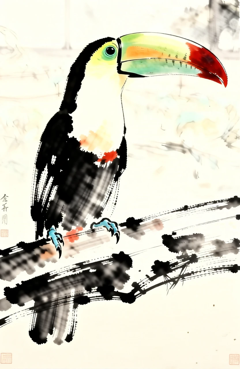 Color Ink Painting (Chinese) generated by PortraitArt