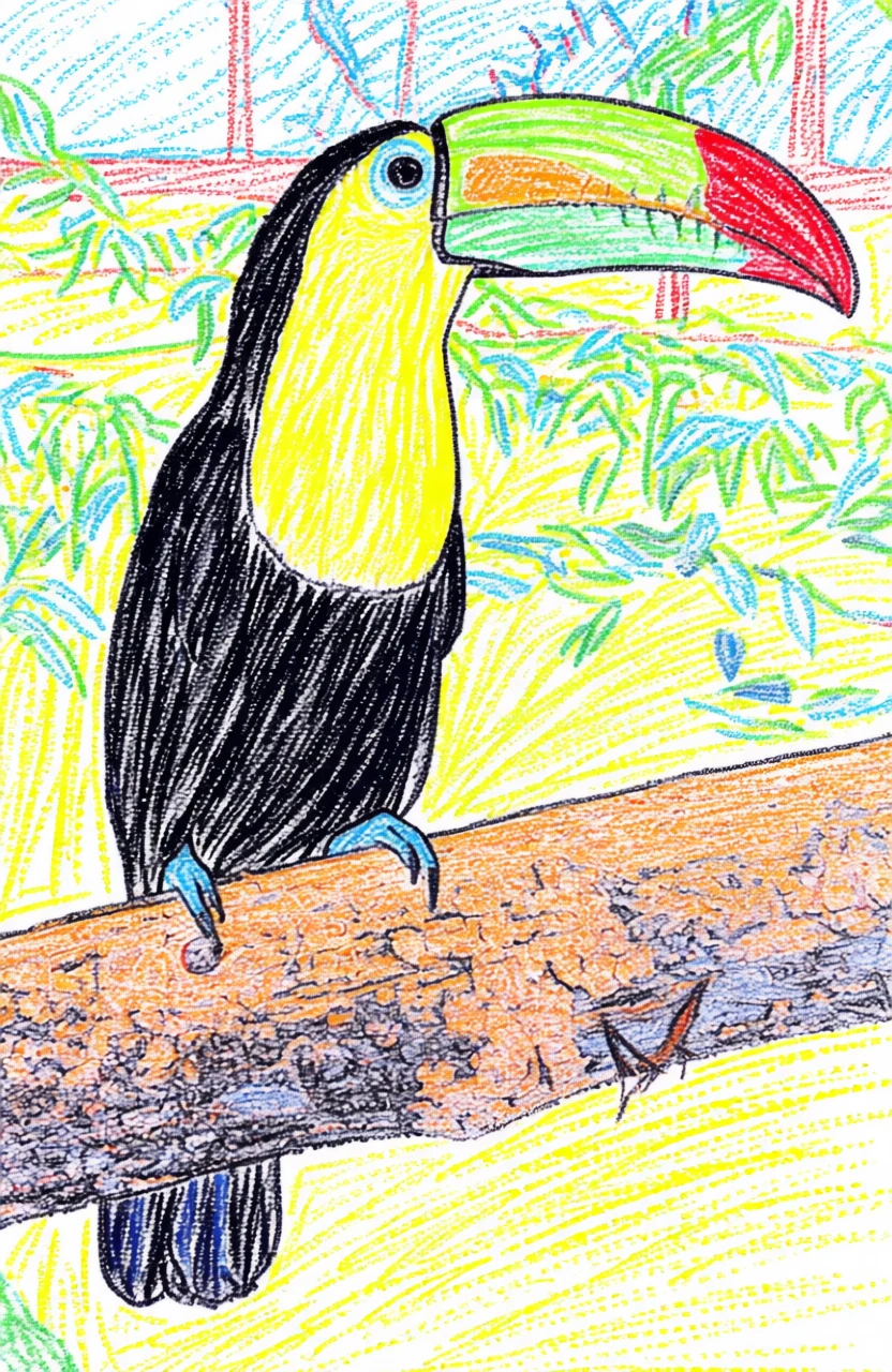 Crayon Drawing generated by PortraitArt