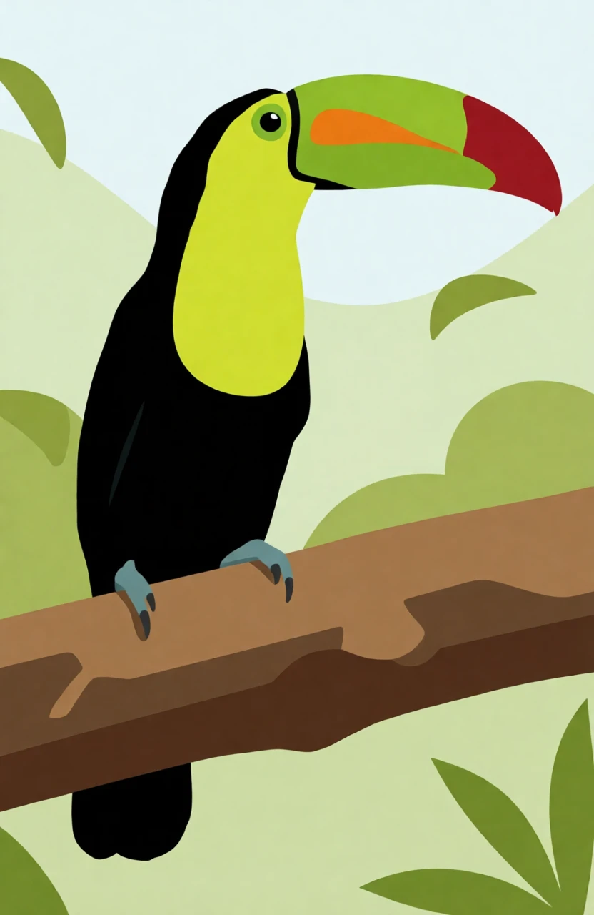 Minimalist Illustration generated by PortraitArt