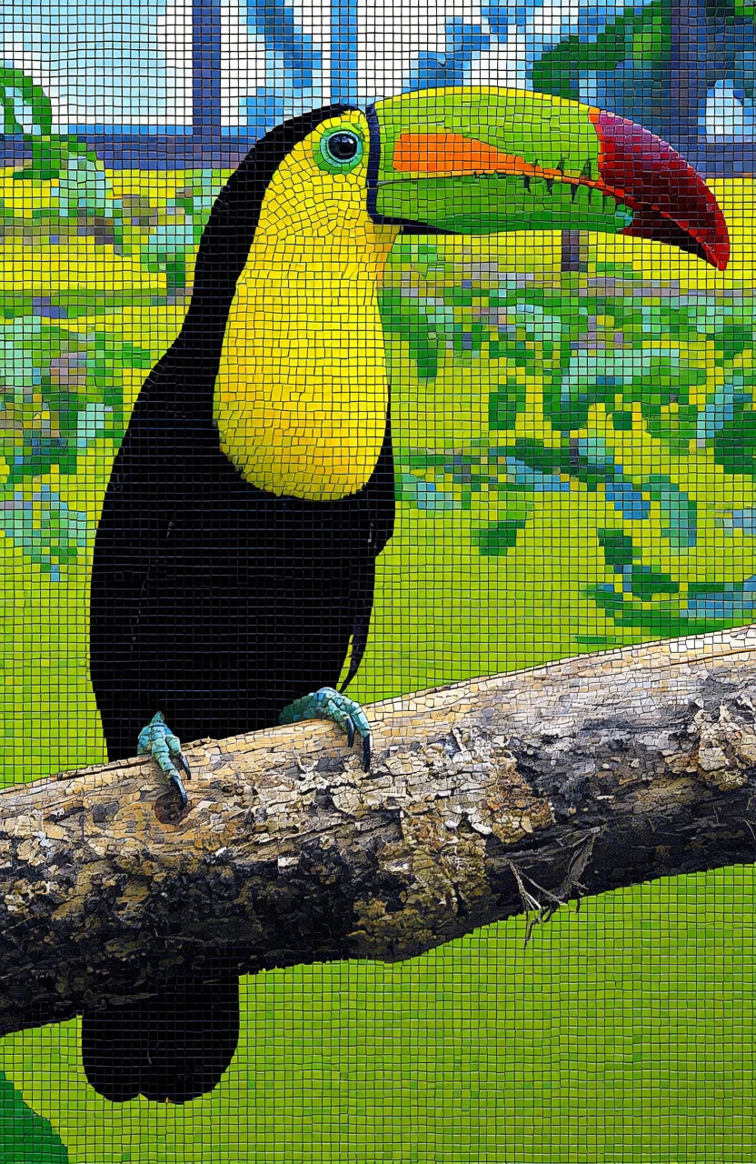 Mosaic Art generated by PortraitArt