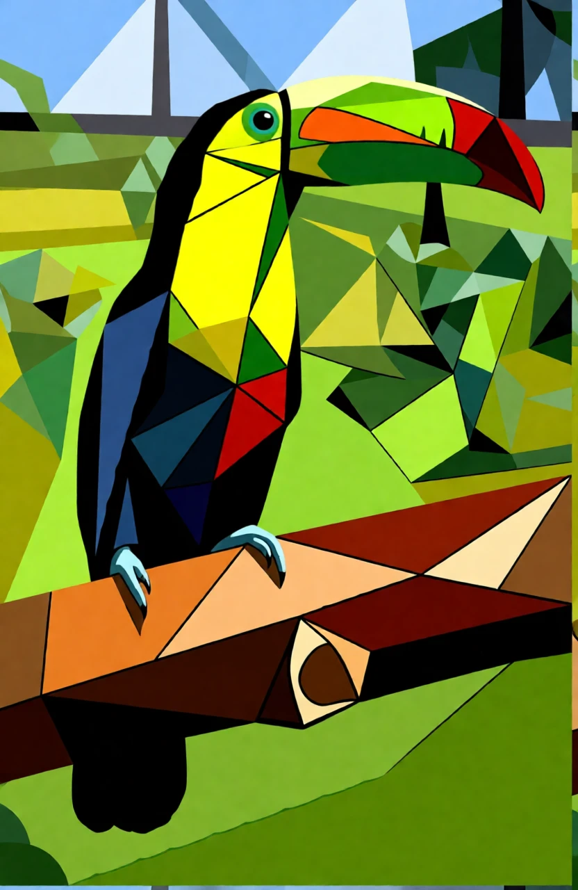 Painting • Cubism generated by PortraitArt