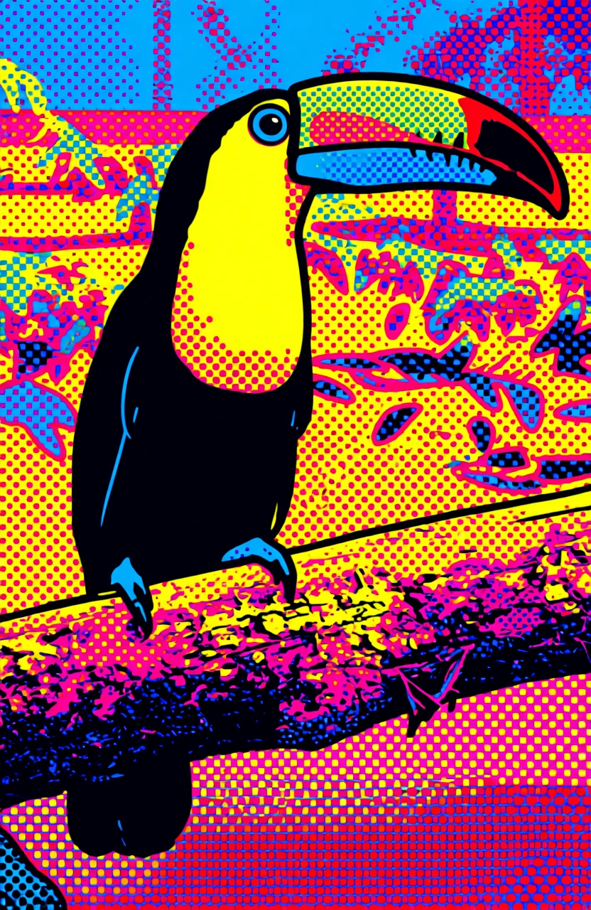 Halftone Pop Art generated by PortraitArt