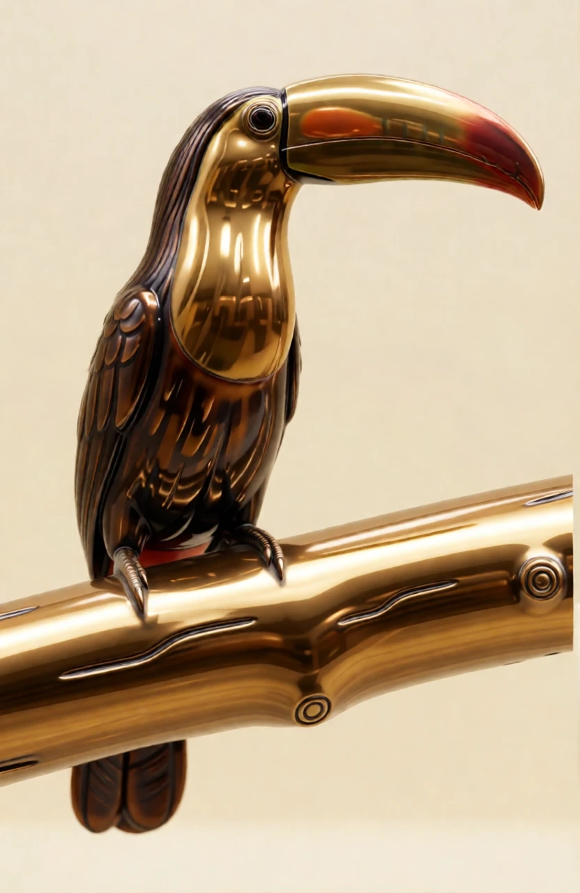 Bronze Sculpture generated by PortraitArt