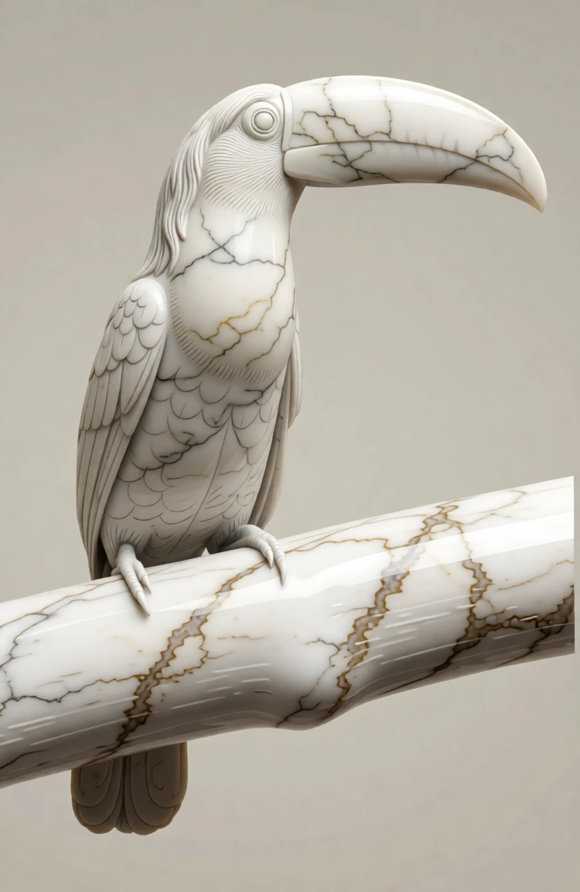 Marble Sculpture generated by PortraitArt