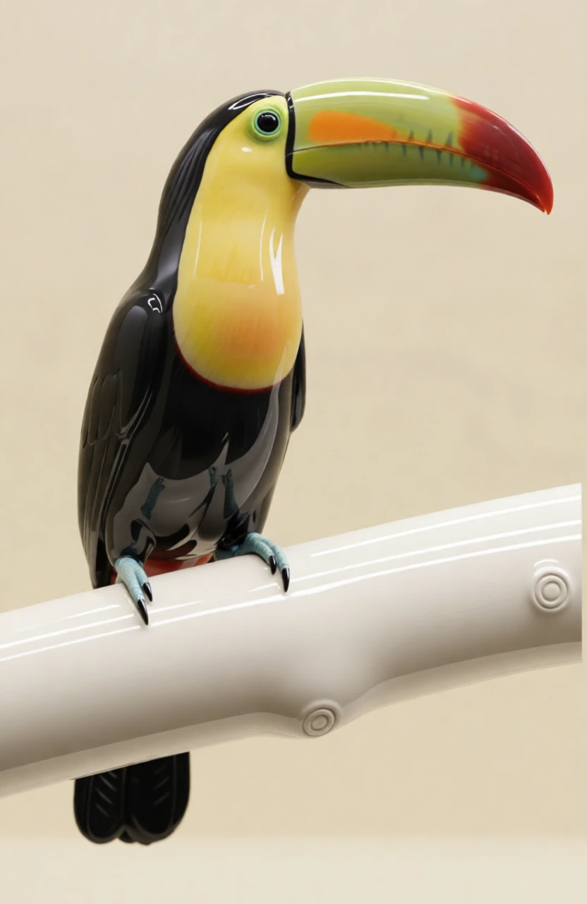 Porcelain Sculpture generated by PortraitArt