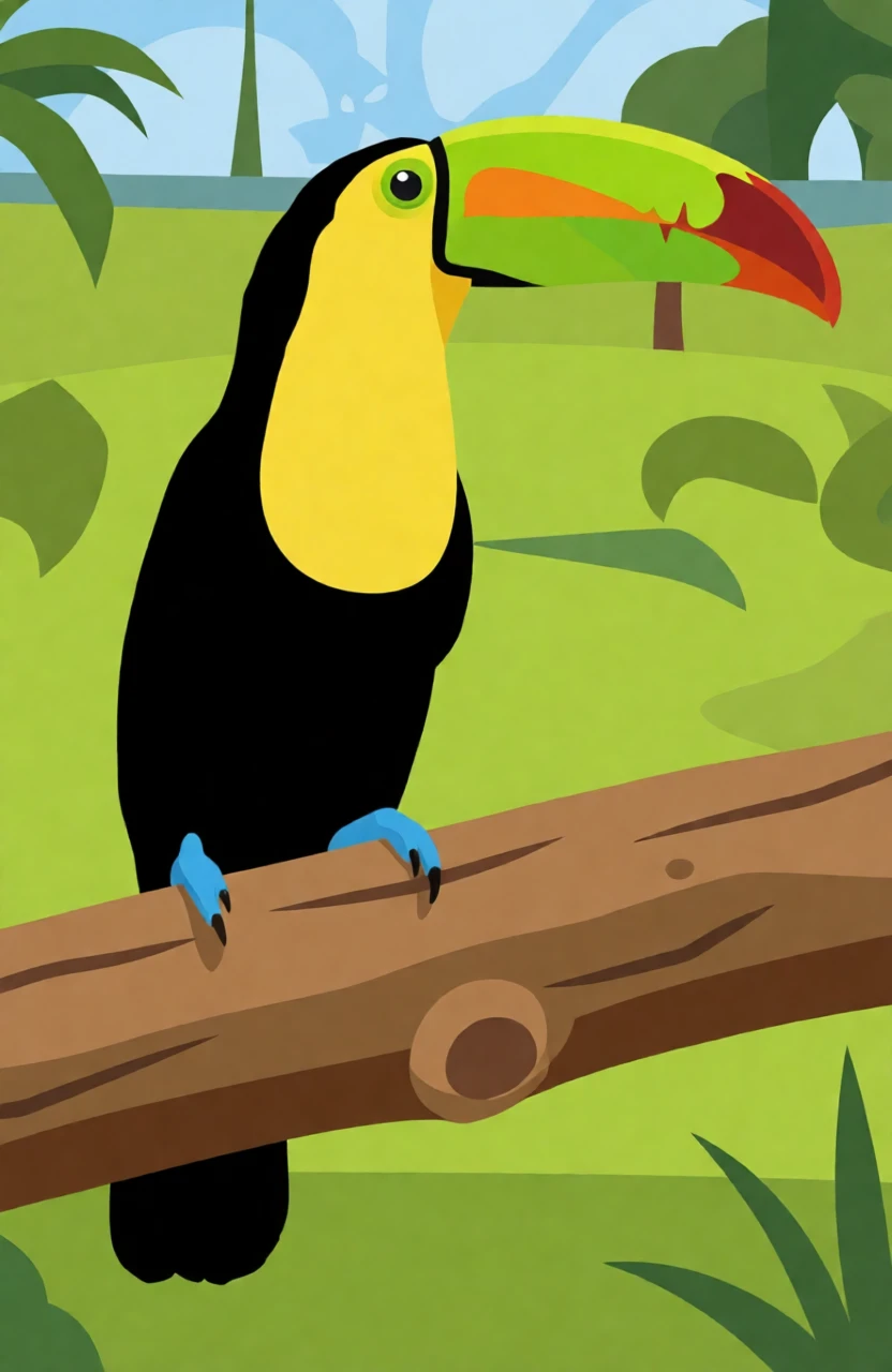 Simple Illustration generated by PortraitArt