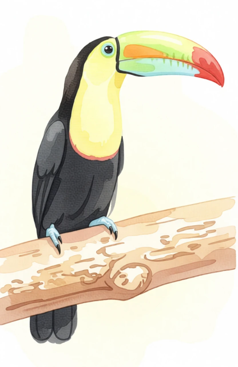 Watercolor Illustration generated by PortraitArt