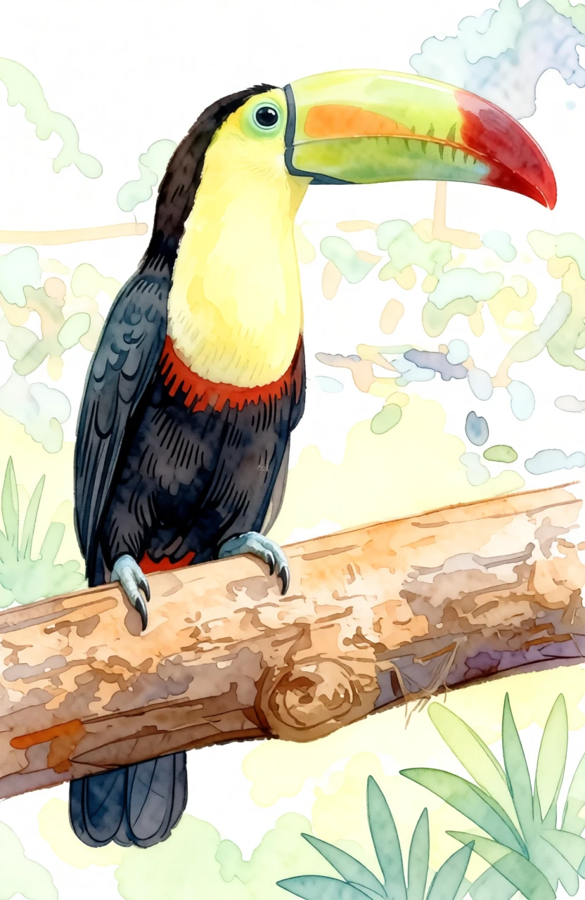 Watercolor Storybook generated by PortraitArt