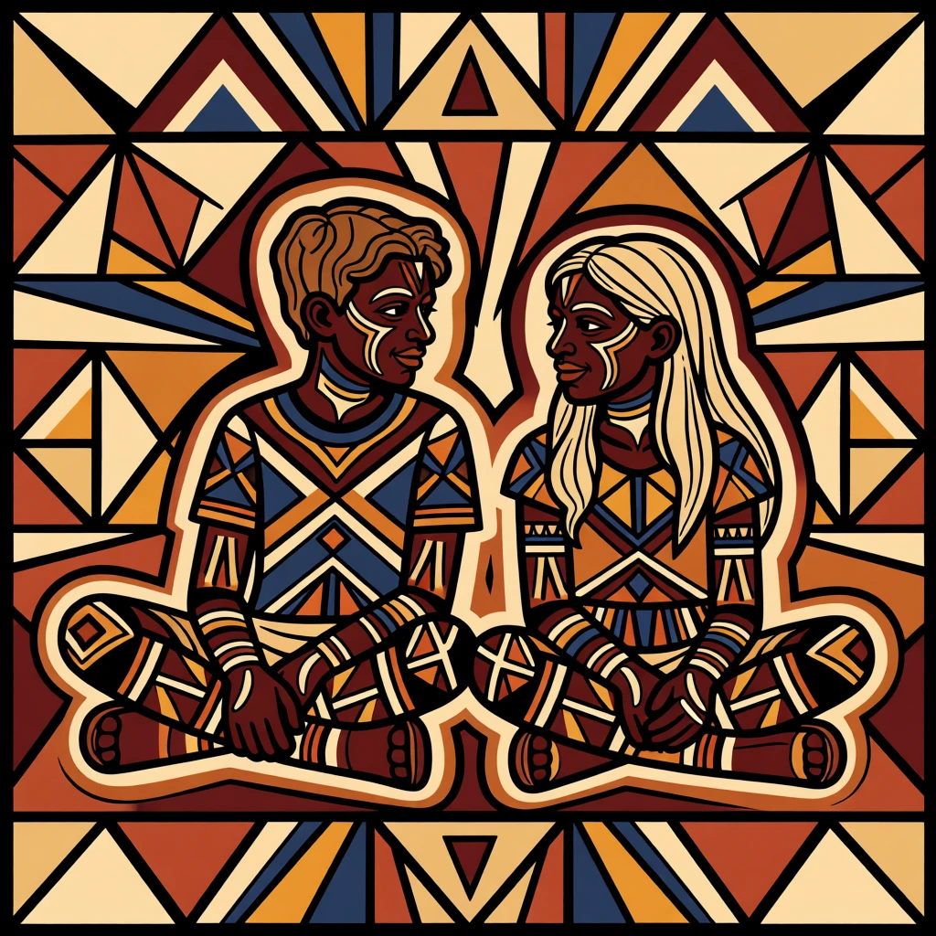 Tribal Art (African) generated by PortraitArt
