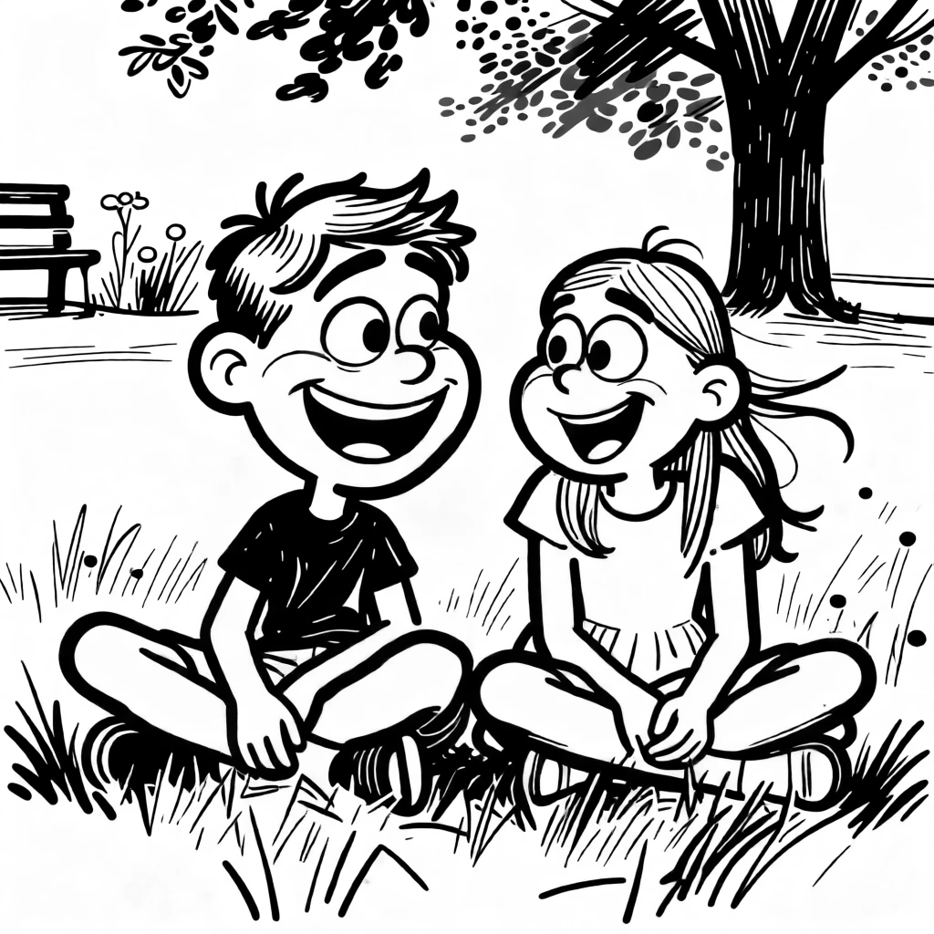 Caricature Bold Line generated by PortraitArt