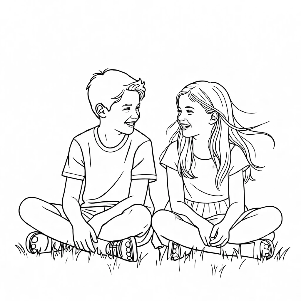 Continuous Line generated by PortraitArt