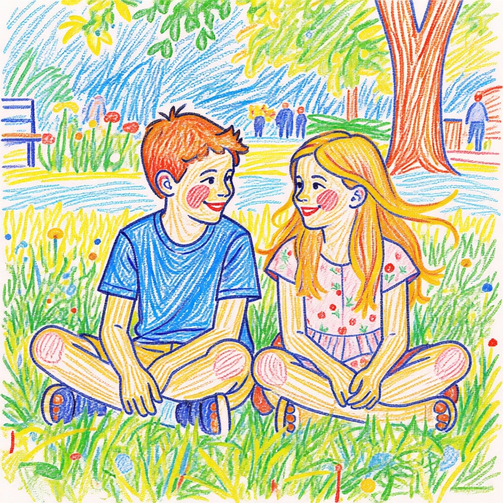 Crayon Drawing generated by PortraitArt