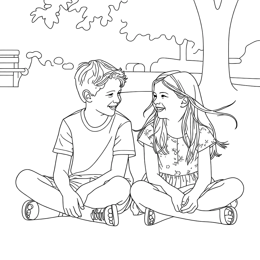 Line Art generated by PortraitArt