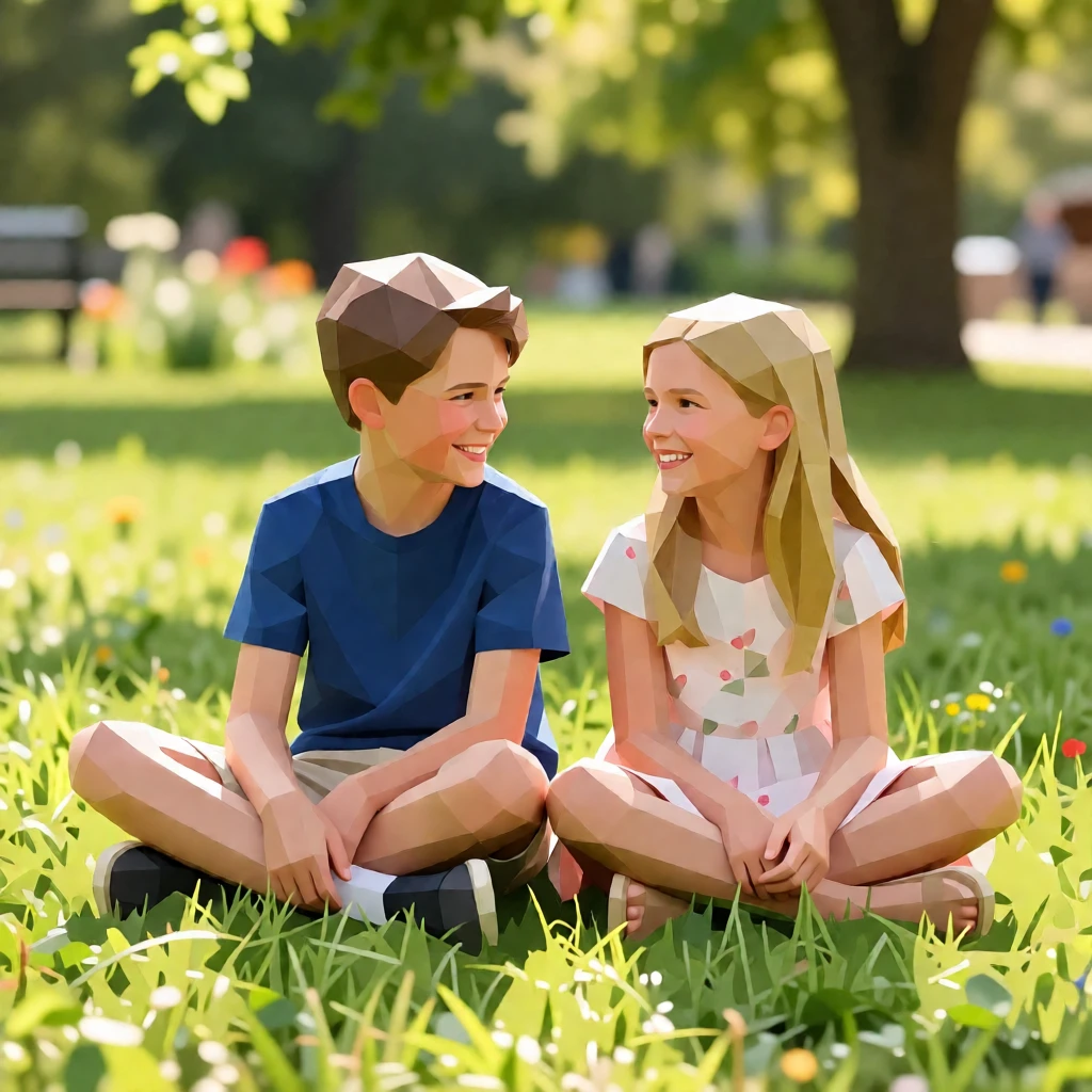 Low-Polygon generated by PortraitArt