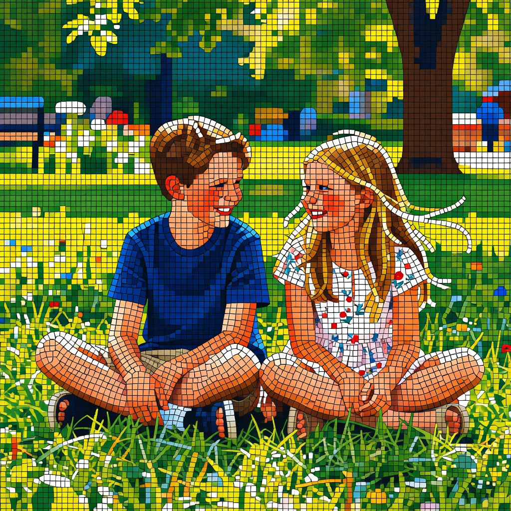 Mosaic Art generated by PortraitArt