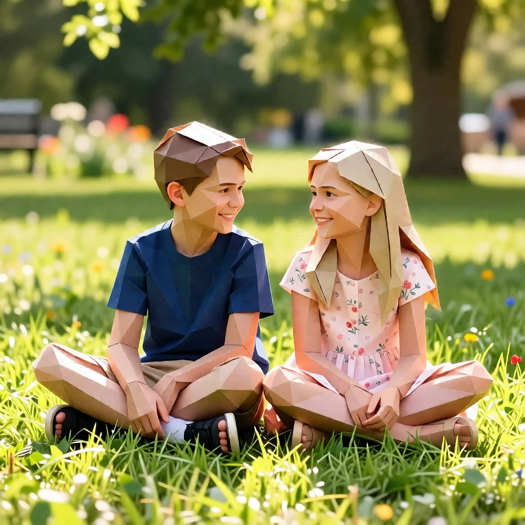 Origma Paper Folding generated by PortraitArt