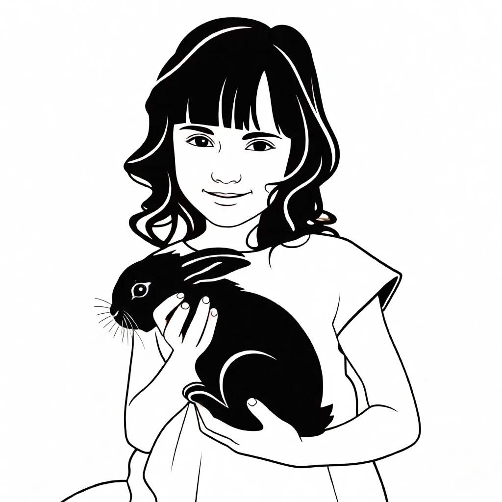 Black & White generated by PortraitArt