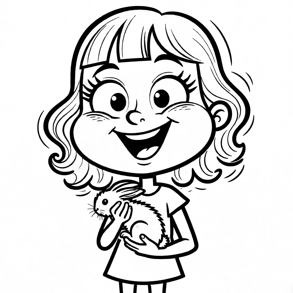 Caricature Lineart generated by PortraitArt