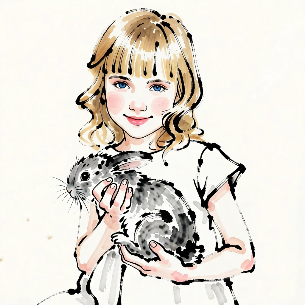 Color Ink Painting (Chinese) generated by PortraitArt