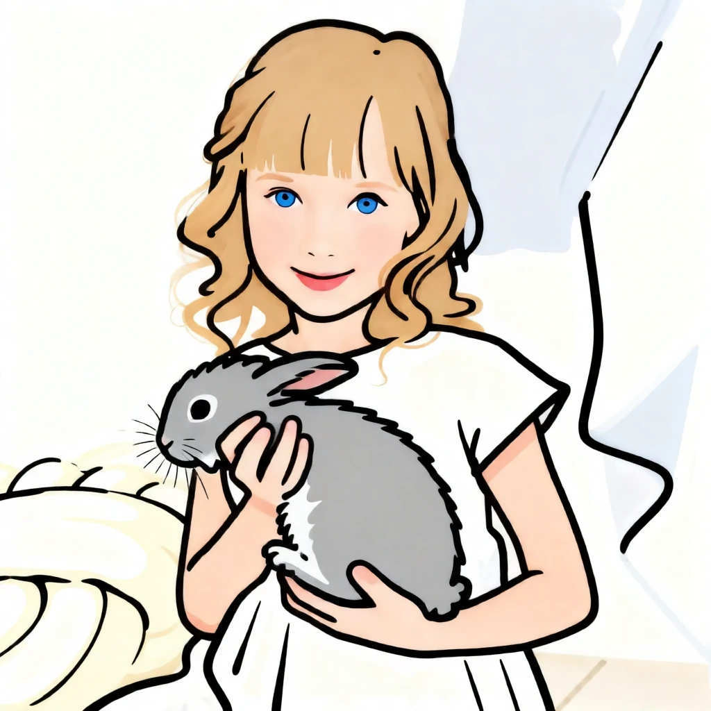 Bold Line Illustration generated by PortraitArt