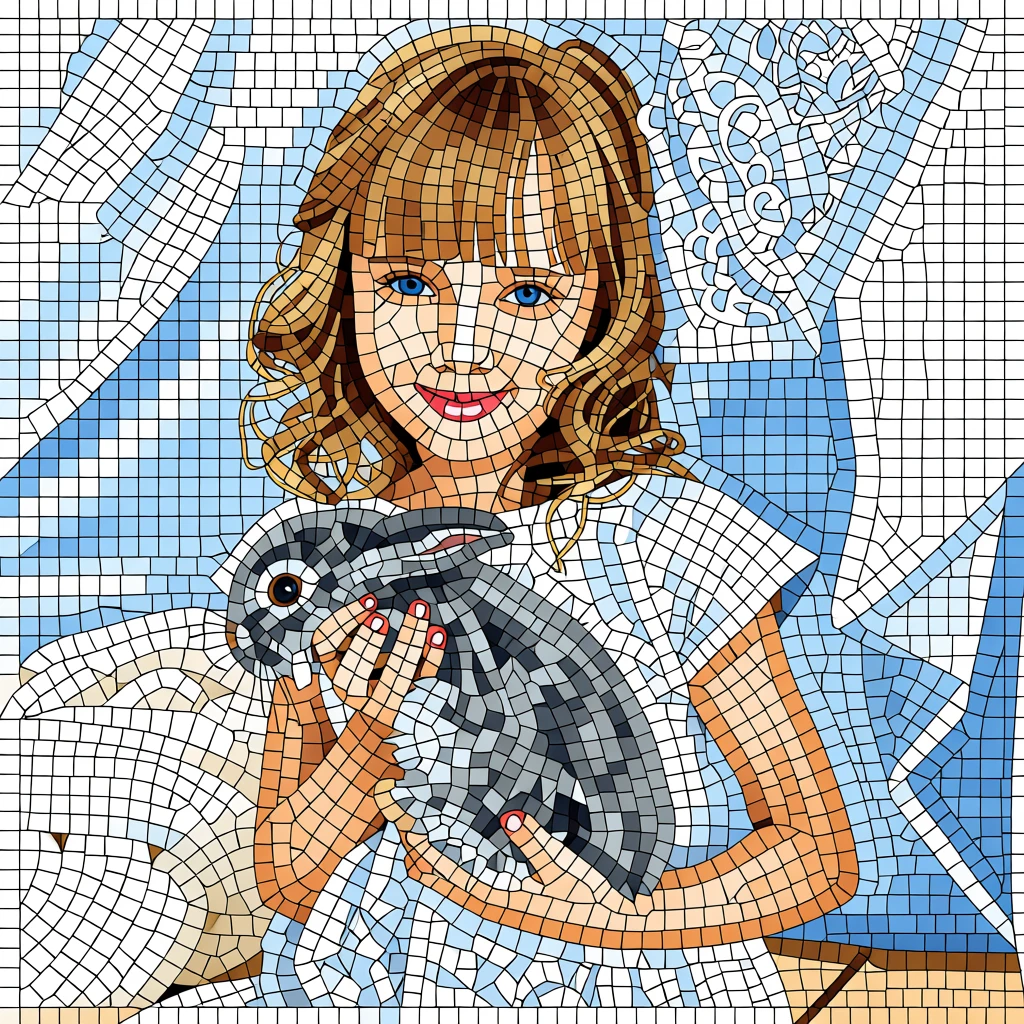 Mosaic Art generated by PortraitArt
