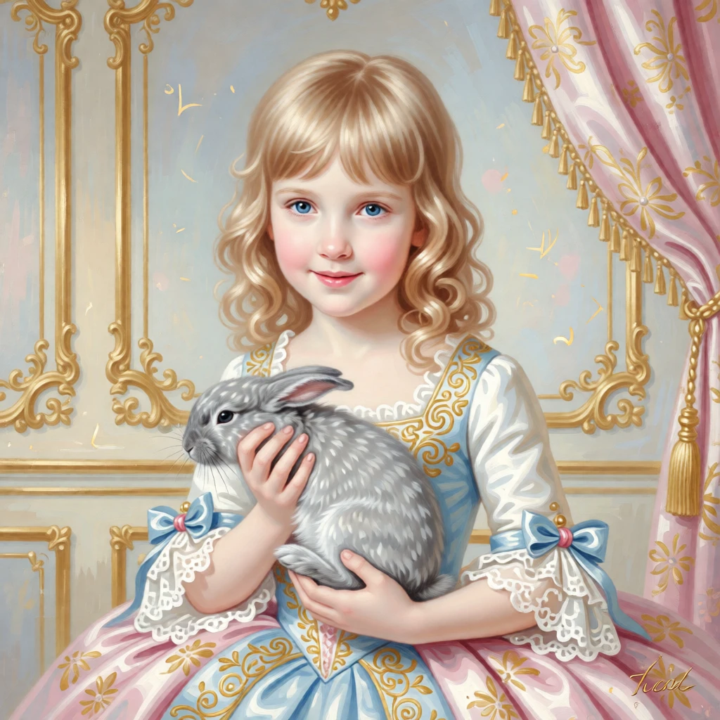 Painting • Rococo generated by PortraitArt