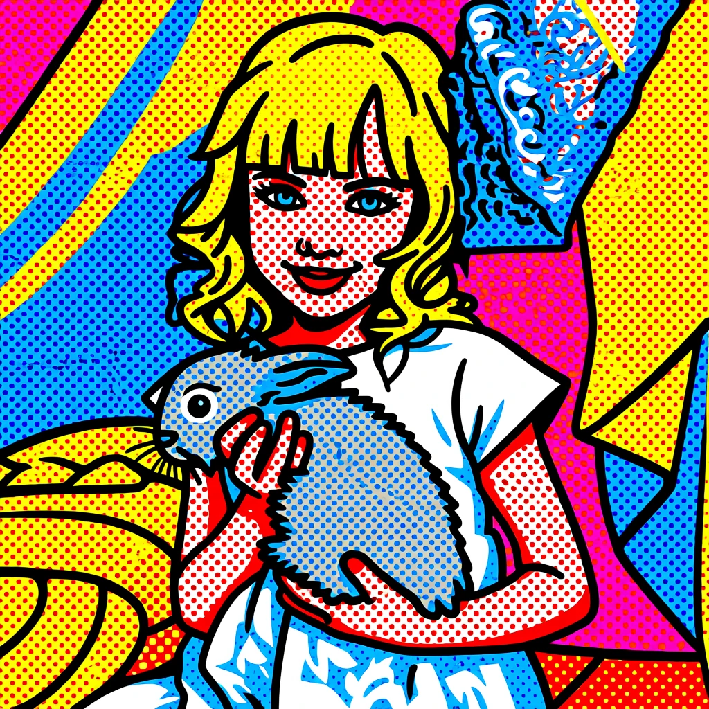 Halftone Pop Art generated by PortraitArt