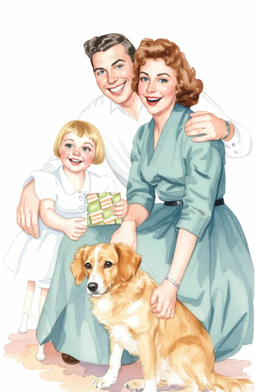 Caricature Watercolor generated by PortraitArt