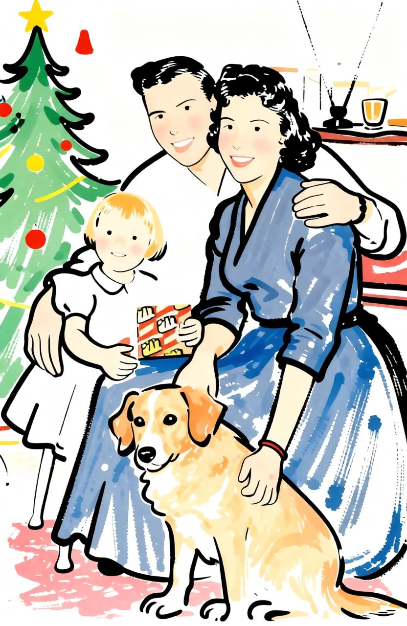 Bold Line Illustration generated by PortraitArt