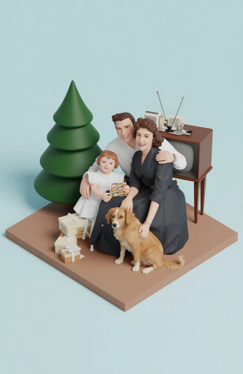 Isometric Miniature generated by PortraitArt