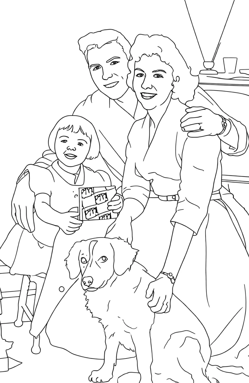 Line Art generated by PortraitArt