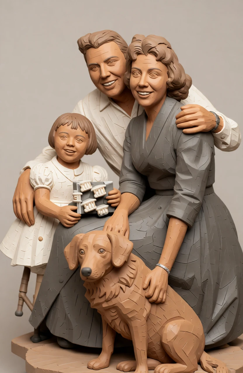 Clay Sculpture generated by PortraitArt