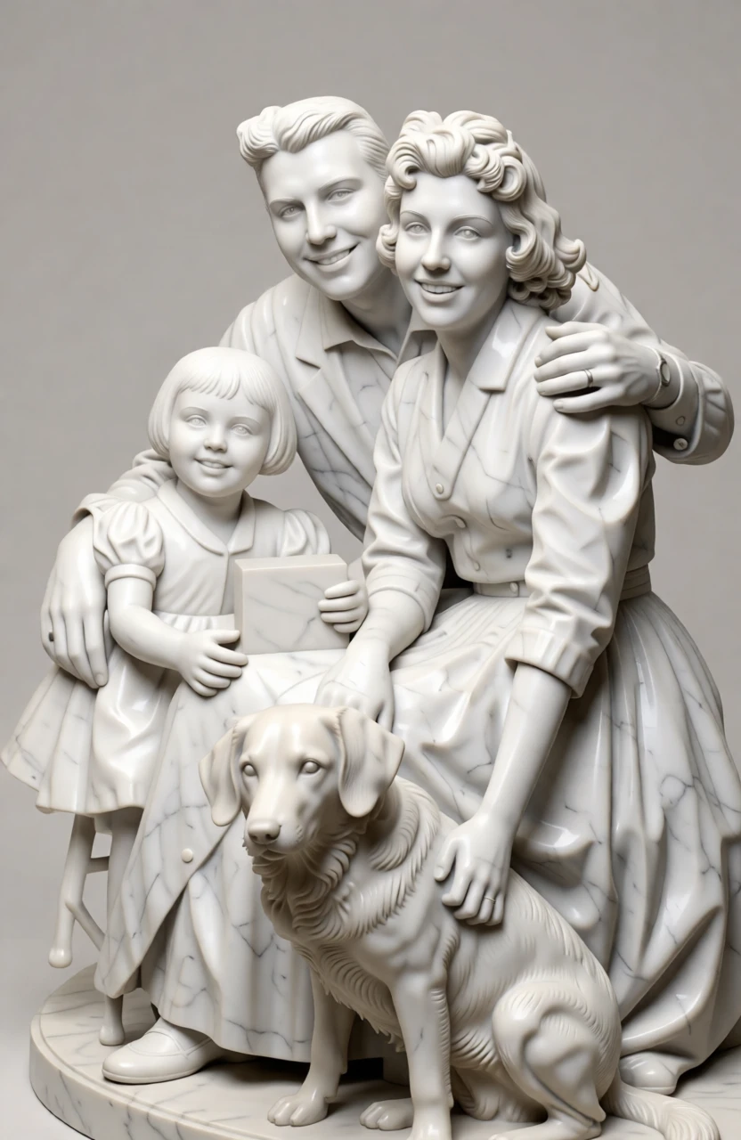 Marble Sculpture generated by PortraitArt