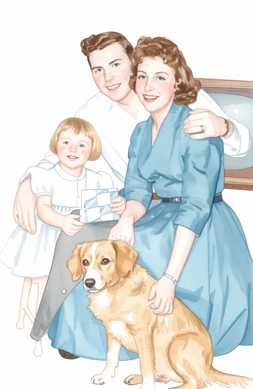 Watercolor Illustration generated by PortraitArt